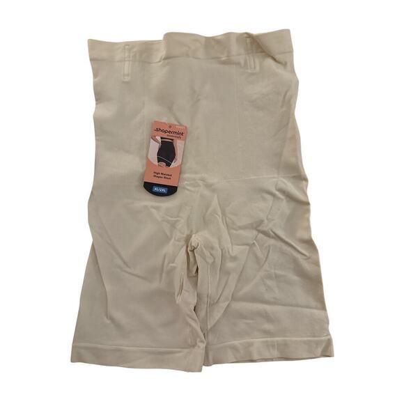 Shapermint Women All Day Everyday High Waisted Shaper Short SZ XL/2XL Beige NWT - Picture 3 of 6
